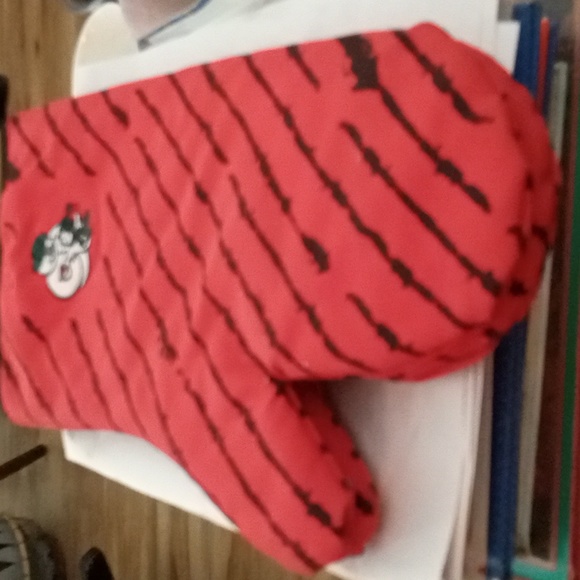 Holiday Mr. Snowman And Son Christmas Oven Mitts - Picture 1 of 2